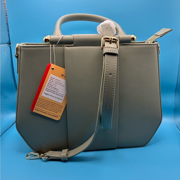 Elegant Green Satchel